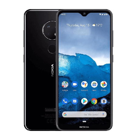 Nokia 6.2 Black : 4GB RAM, 128GB Storage - Triple Camera and Sleek Design | Tawasul Libya